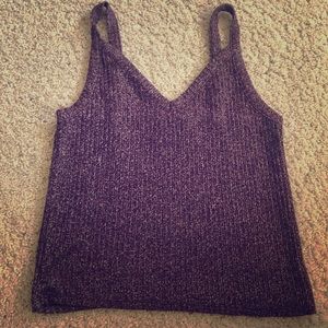 Maroon tank top AE soft&sexy collection